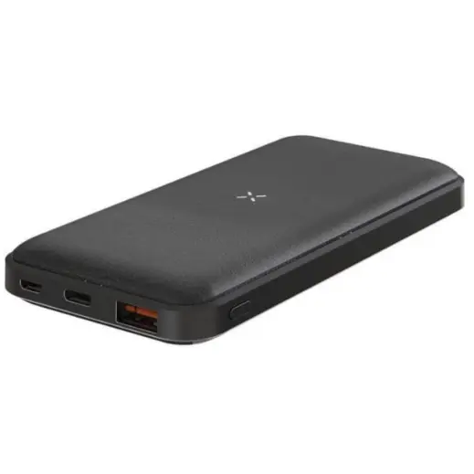 Albesk Recycled Leather 10000mAh PD Powerbank Black